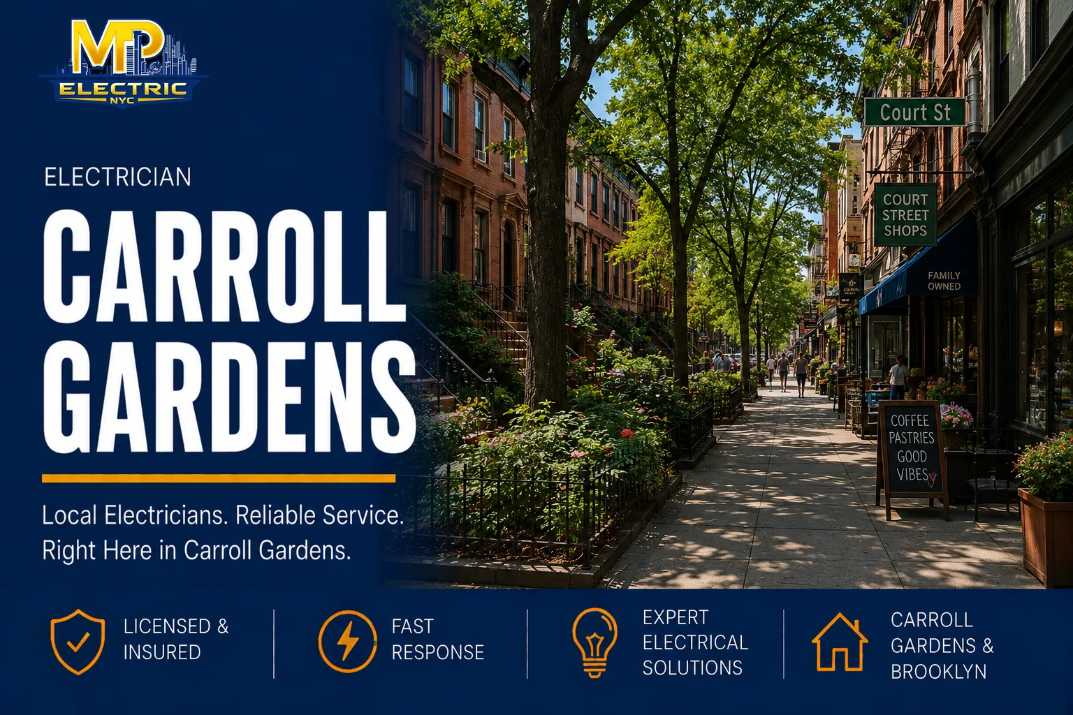 Electrician Carroll Gardens — MP Electric NYC
