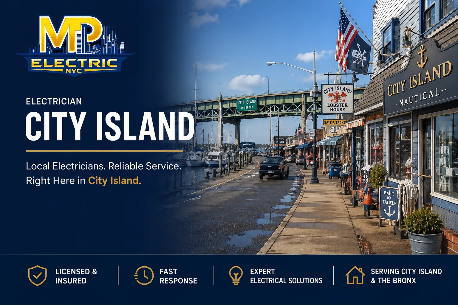 Electrician City Island — MP Electric NYC