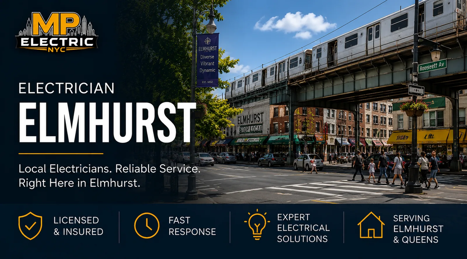 Electrician Elmhurst — MP Electric NYC serving Queens