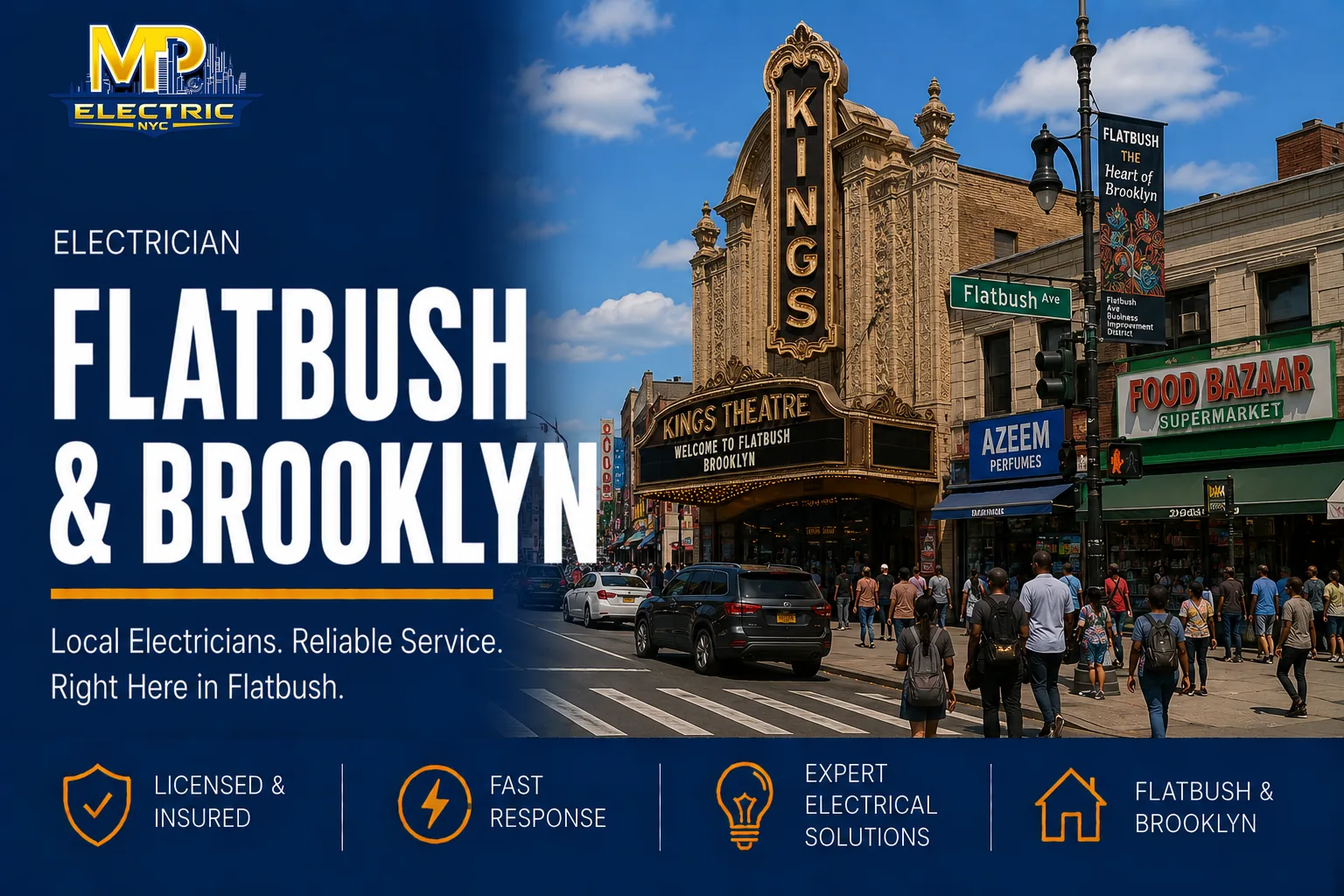 Electrician Flatbush — MP Electric NYC