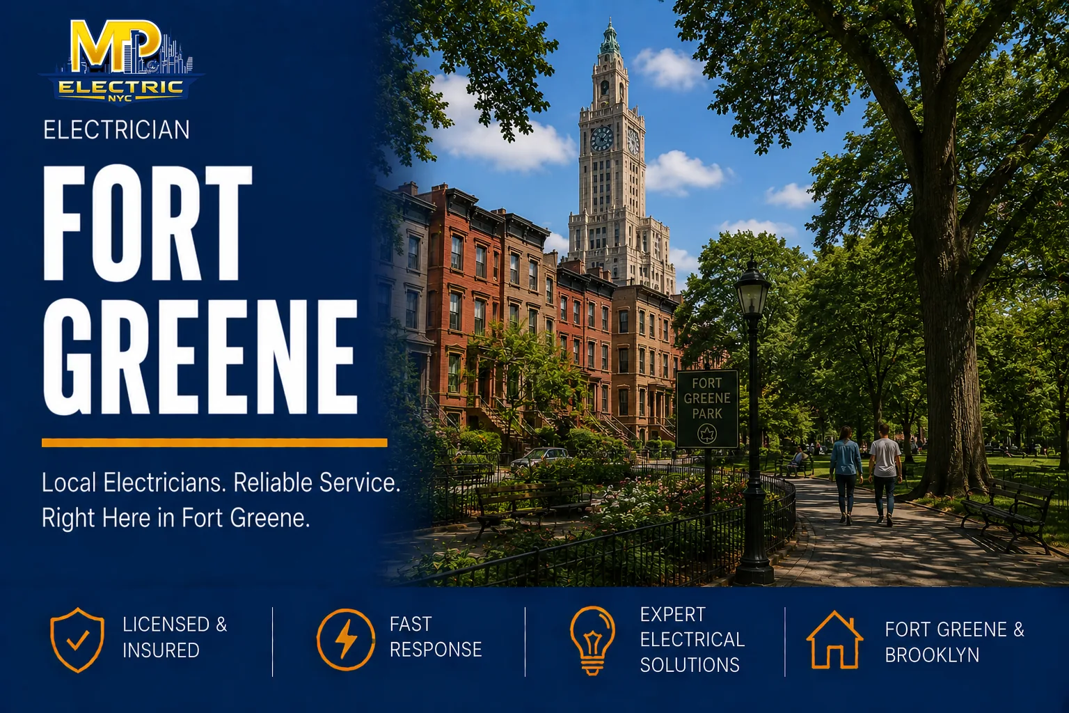 Electrician Fort Greene — MP Electric NYC