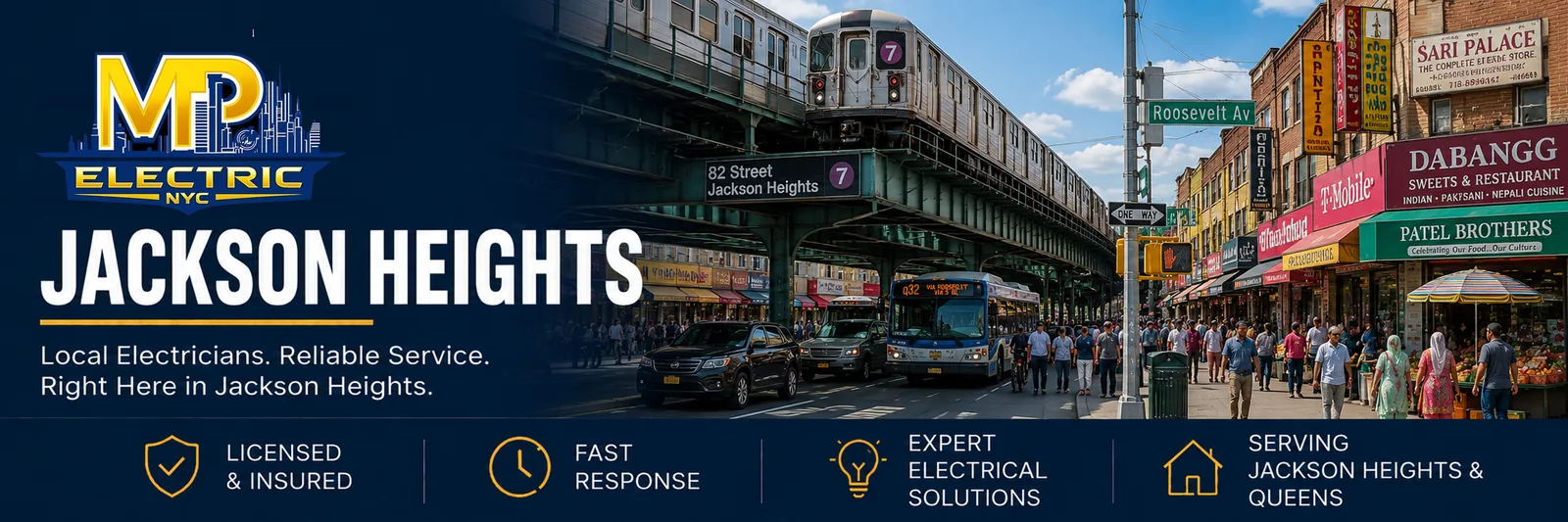 Electrician Jackson Heights — MP Electric NYC
