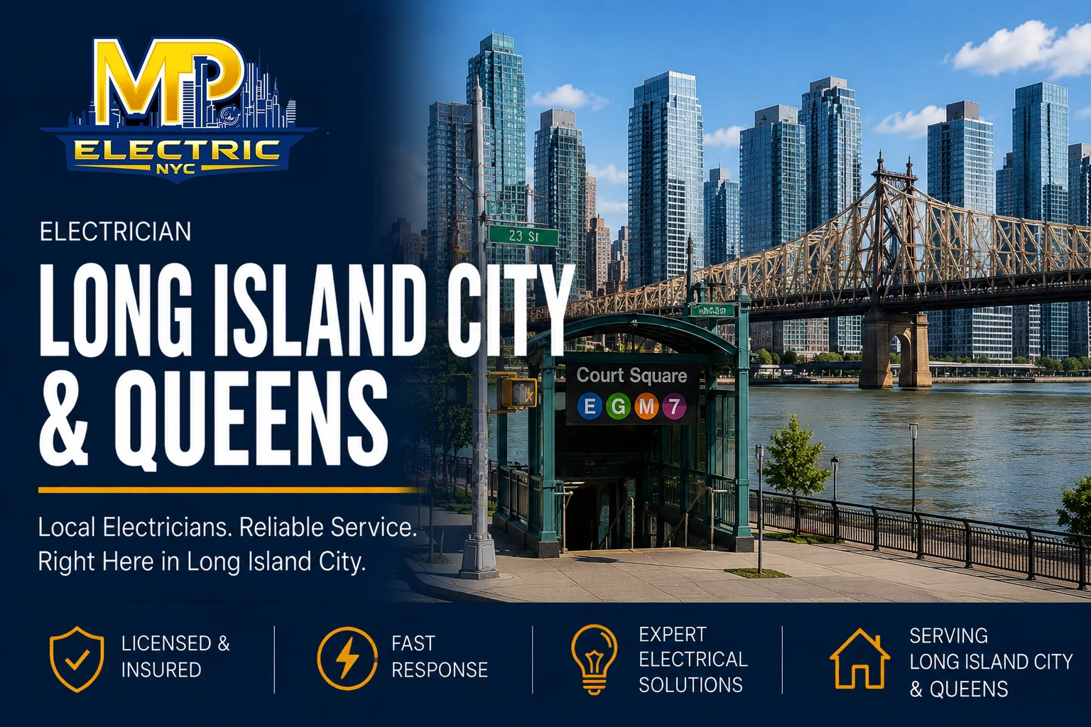 Electrician Long Island City — MP Electric NYC