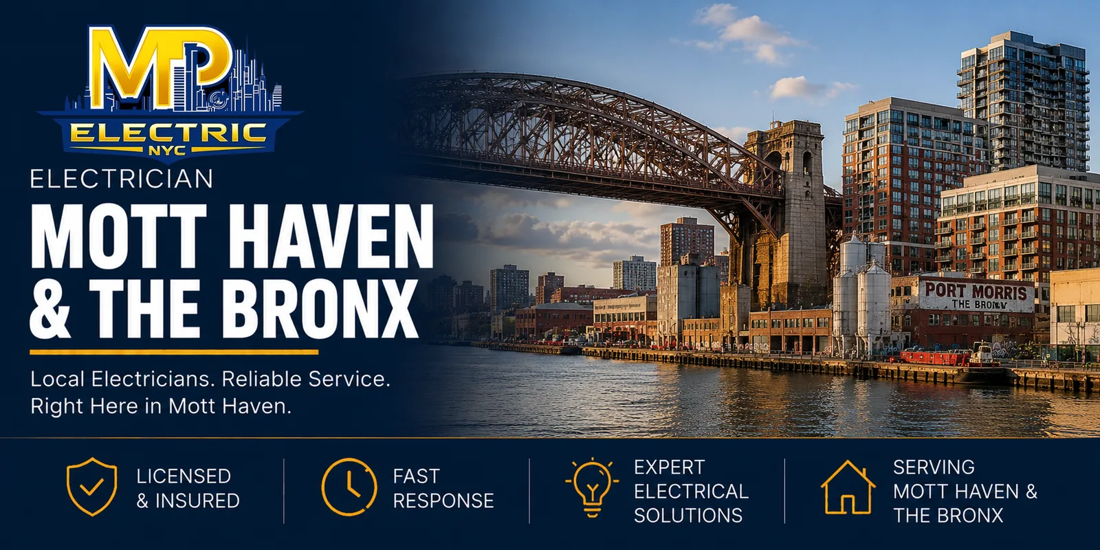 Electrician Mott Haven — MP Electric NYC
