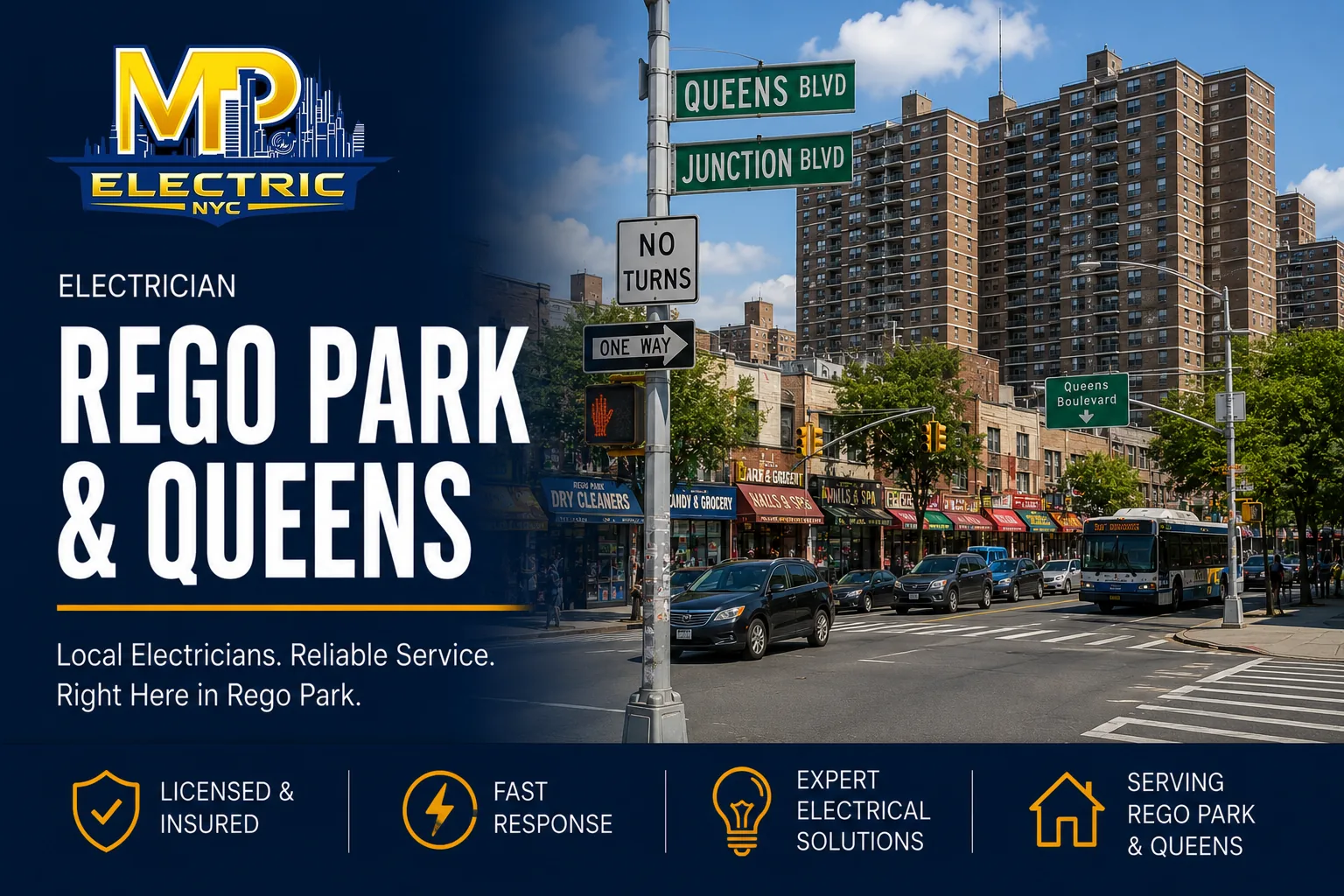 Electrician Rego Park — MP Electric NYC