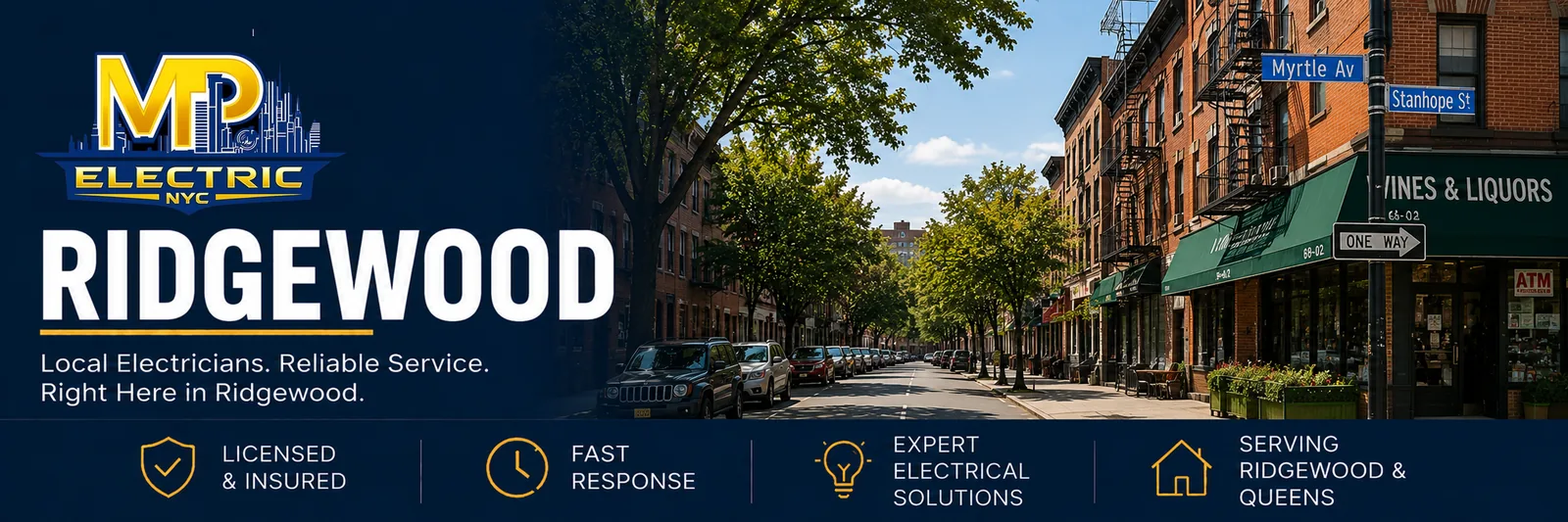 Electrician Ridgewood — MP Electric NYC