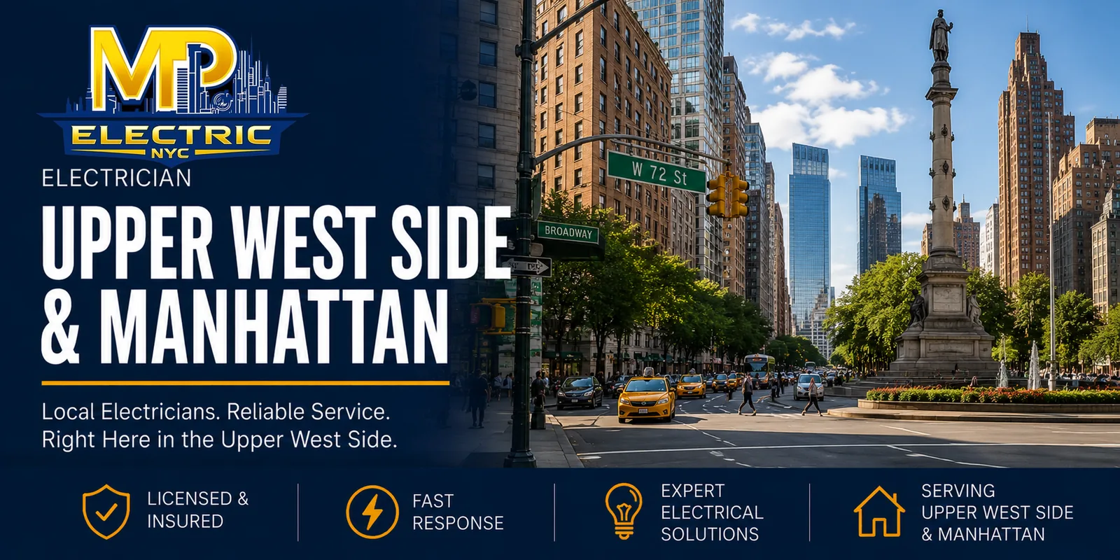 Electrician Upper West Side — MP Electric NYC