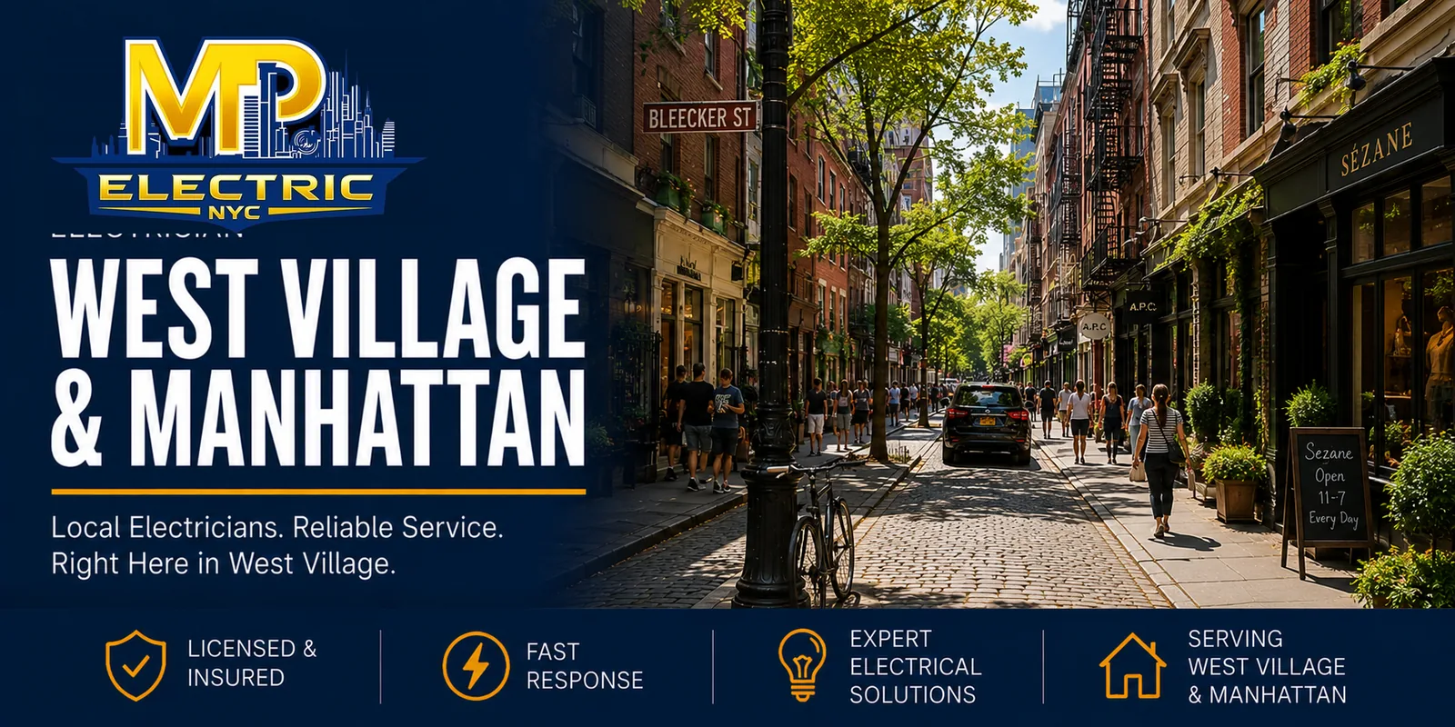 Electrician West Village — MP Electric NYC