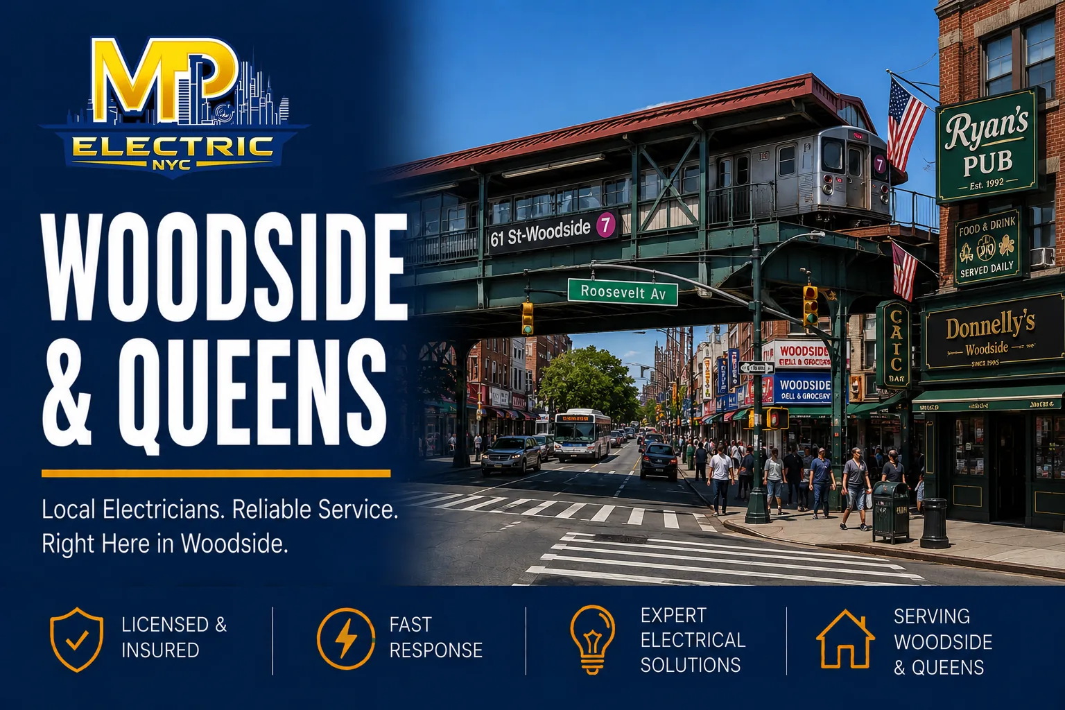 Electrician Woodside — MP Electric NYC