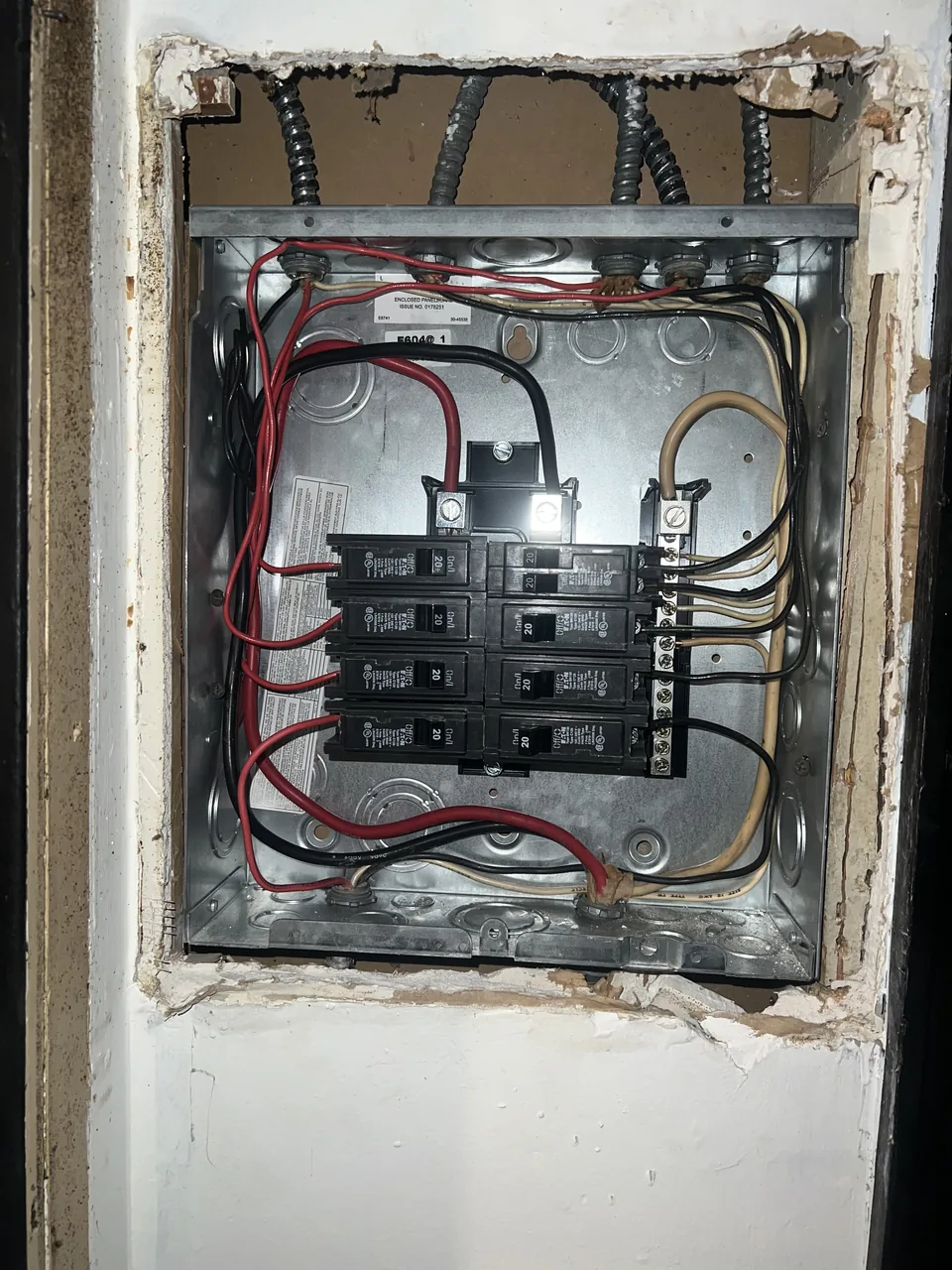 Panel upgrade (after) in Bedford-Stuyvesant, Brooklyn — MP Electric NYC