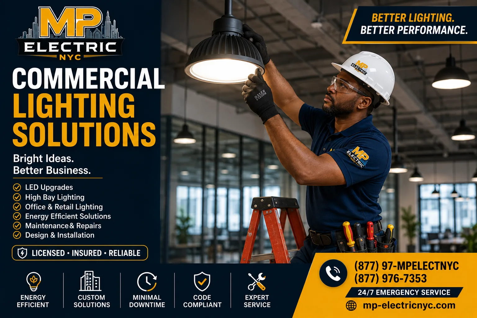 MP Electric NYC 5-star commercial electricians