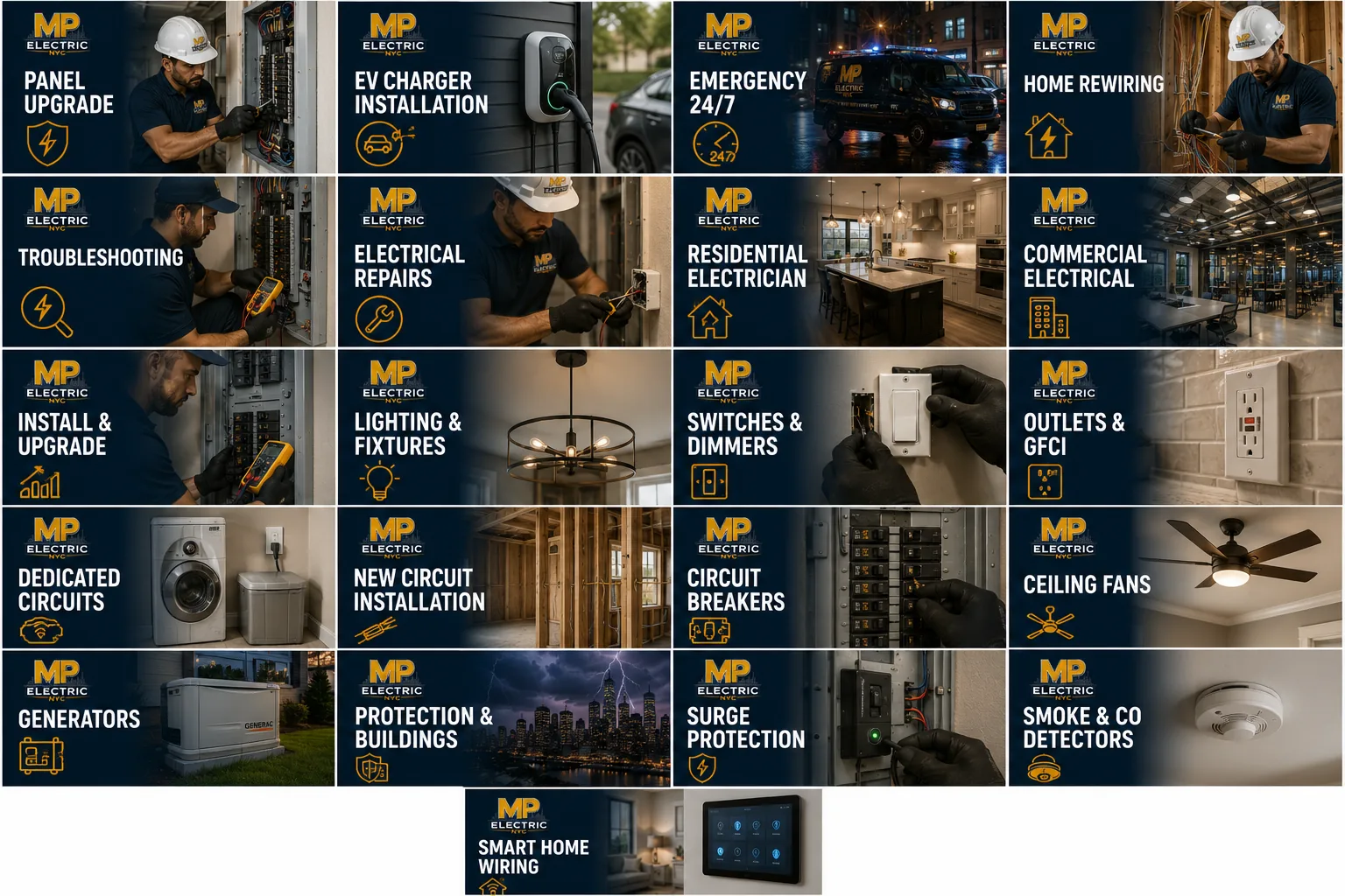 Local electrician with 24/7 emergency response across the neighborhood