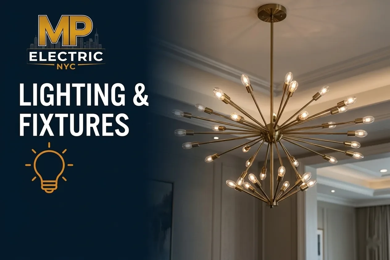 Master licensed, fully insured, and 20+ years serving NYC — MP Electric NYC