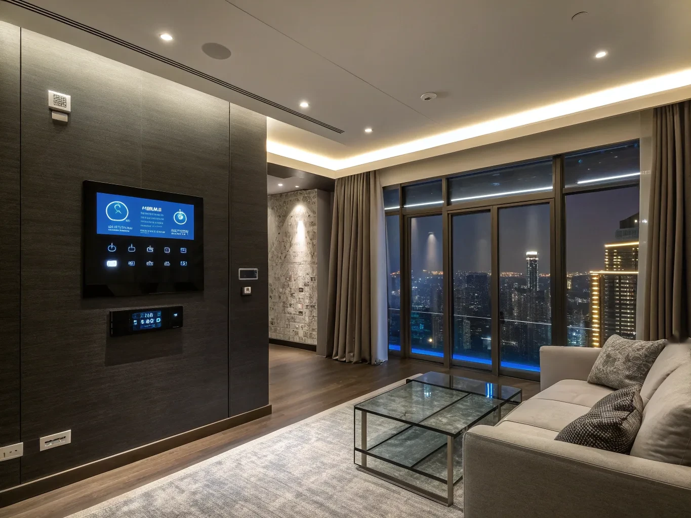 Smart home and EV charging set up for app control — modern NYC electrical