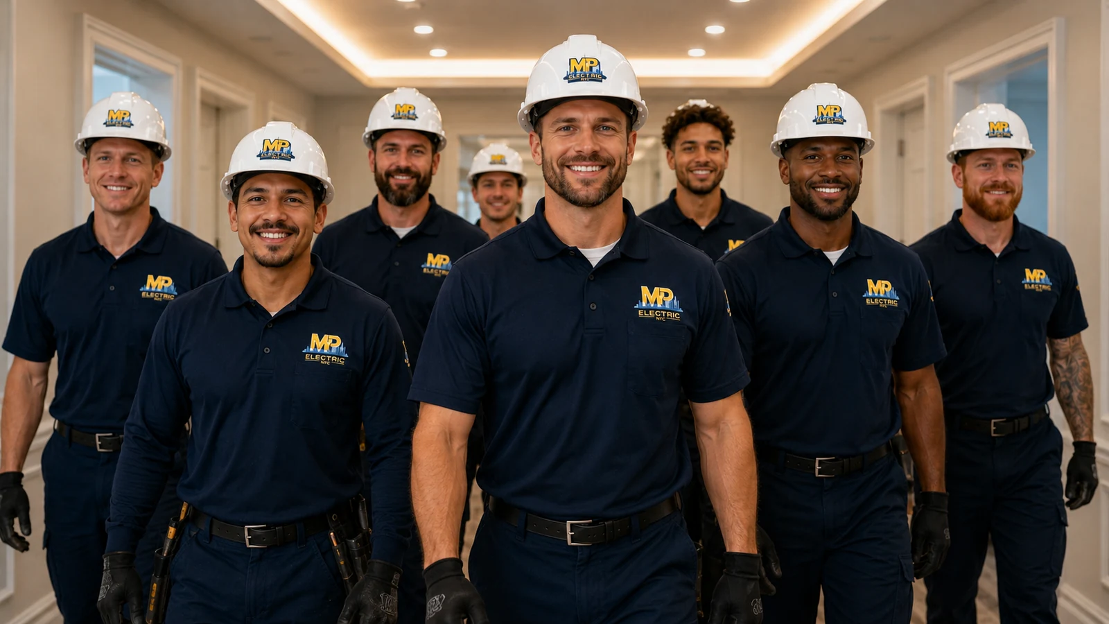 The MP Electric NYC team — master-licensed electricians serving all five boroughs