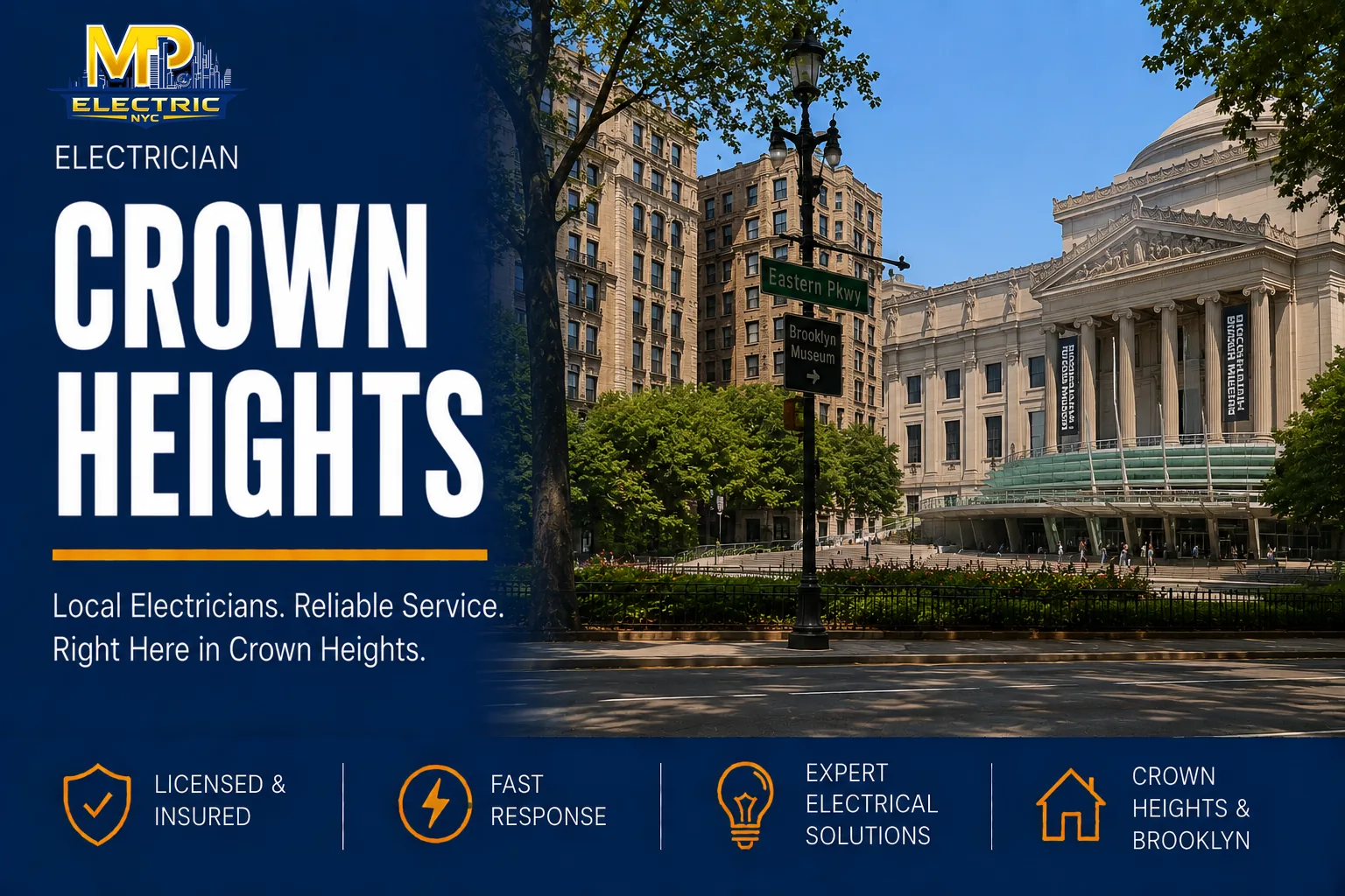 Electrician Crown Heights — MP Electric NYC