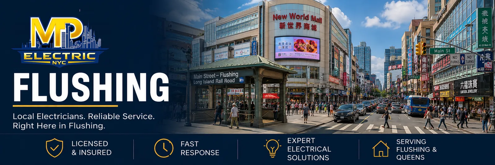 Electrician Flushing — MP Electric NYC