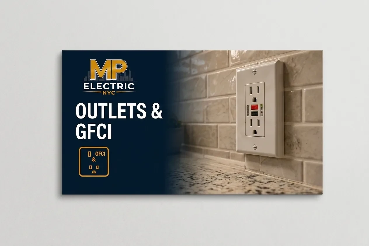 MP Electric NYC — outlet and GFCI installation in NYC